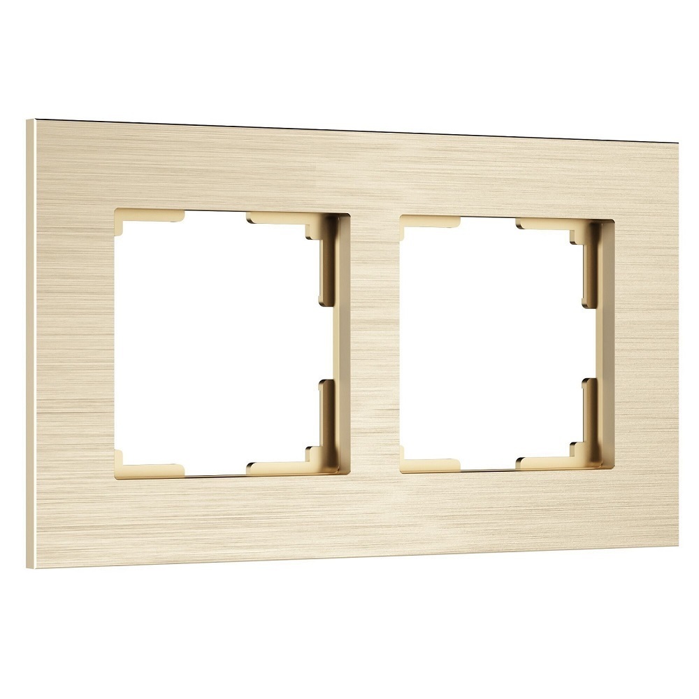 original-10015.jpg Рамка Werkel AluMax двухместная шампань (a066334) — изображение 1