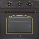 Духовой шкаф электрический встраиваемый MBS DE-607BL 594 мм черный