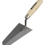 Кельма бетонщика Hesler/Wenzo 180 мм с деревянной ручкой