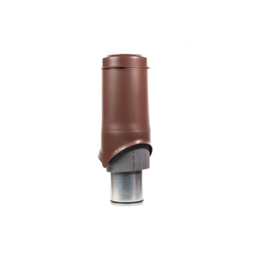 original-10209.jpg Вентиляционный выход Krovent Pipe-VT изолированный d125 мм коричневый — изображение 1