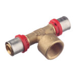 Тройник 20(пресс) х 3/4 ВР(г) х 20(пресс)