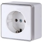 Розетка Werkel Gallant накладная белая (a051584)