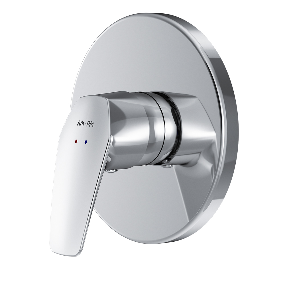 original-10797.jpg Смеситель для душа встраиваемый AM.PM Gem однорычажный хром (F9075000) — изображение 1