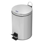 Ведро для мусора BXG TCR-20 с крышкой 20 л металл хром с педалью
