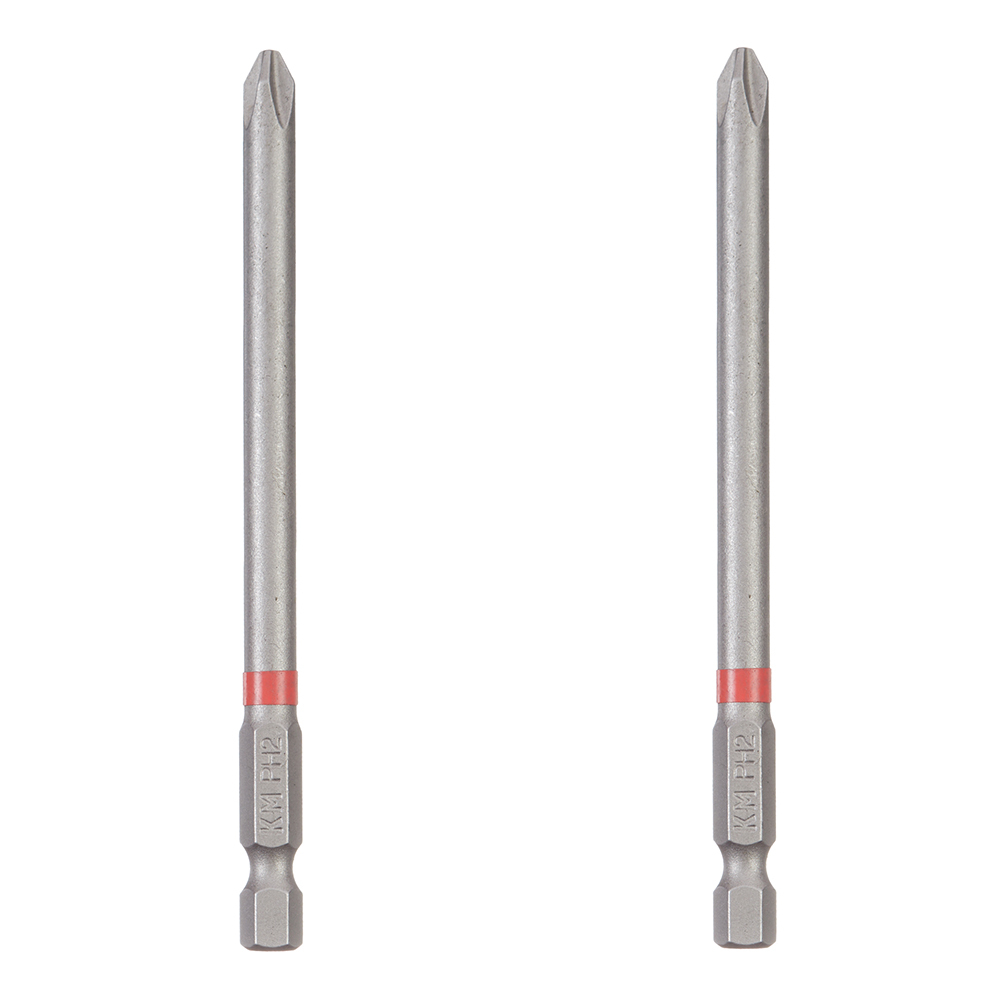 original-10987.jpg Бита КМ (882099) PH2 магнитная 100 мм (2 шт.) — изображение 1