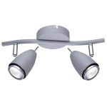 Спот Arte Lamp Regista GU10 100 Вт серый IP20 (A1966AP-2GY)