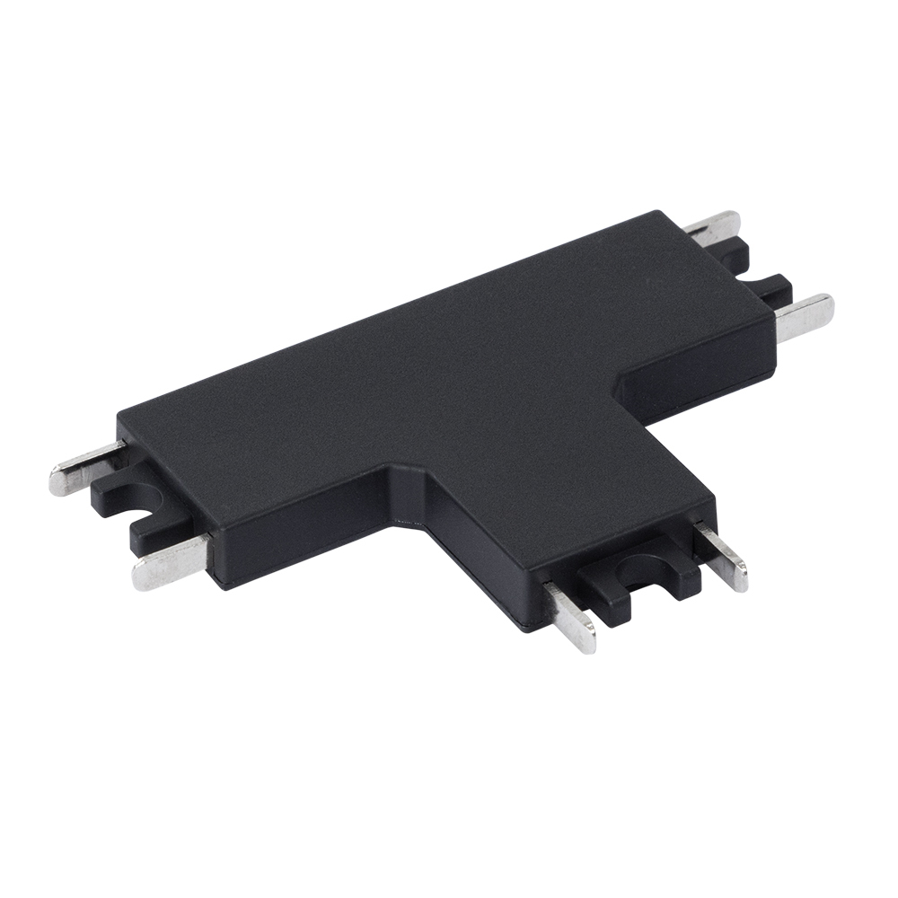 original-1107.jpg Коннектор для магнитного шинопровода Т-образный Arte Lamp Rapid черный (A613606T) — изображение 1