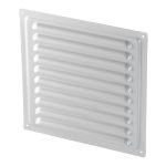 Решетка вентиляционная стальная Ore 195х195 мм серая