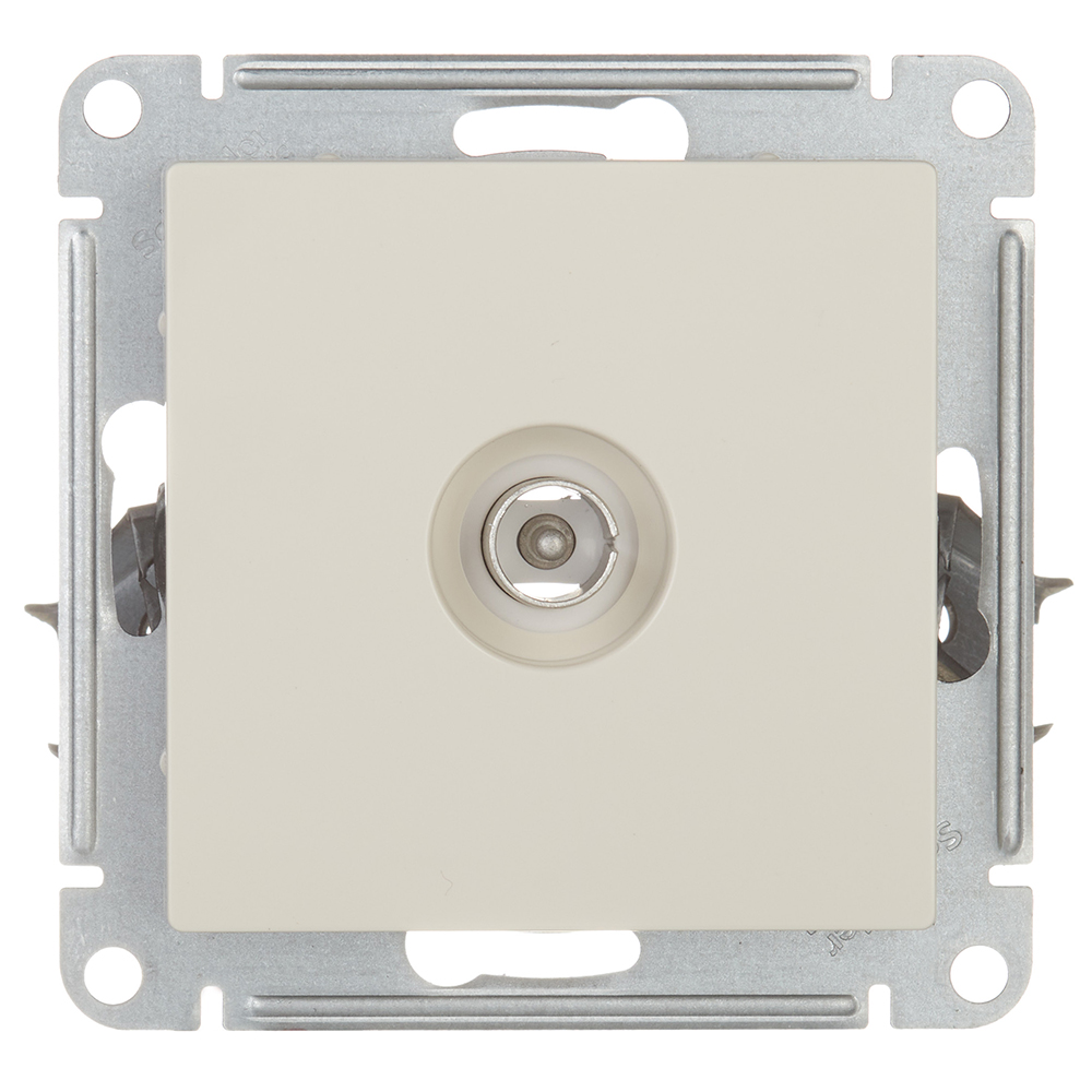 original-11359.jpg Розетка телевизионная Systeme Electric AtlasDesign встраиваемая бежевая (ATN000293) — изображение 1