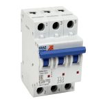 Автоматический выключатель модульный КЭАЗ OptiDin 3P 20А тип C 6 кА 380 В (260793)