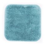 Коврик для ванной голубой 57х55 см WasserKraft Wern (BM-2594)