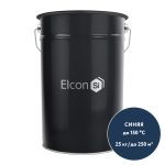 Эмаль антикоррозионная Elcon ОС-12-03 синяя RAL 5003 матовая 25 кг