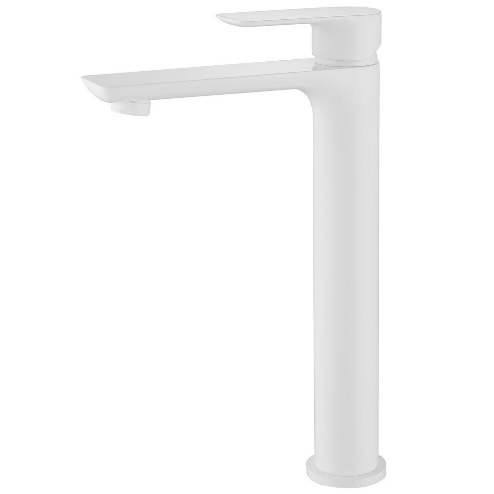 original-11800.jpg Смеситель для раковины Abber Weiss Insel белый однорычажный (AF8011FW) — изображение 1