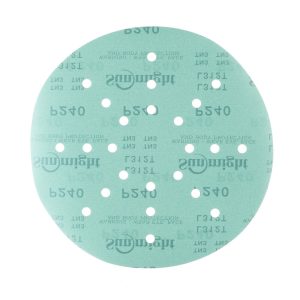 Диск шлифовальный Sunmight Film L312T d225 мм P240 на липучку пленочная основа (5 шт.) (53512R)