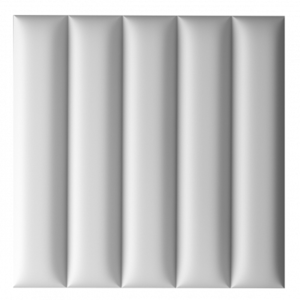 original-11839.jpg Панель декоративная из экополимера 500х500х35 мм Bello Deco Polymer СП 19 белая 0,25 кв.м — изображение 1