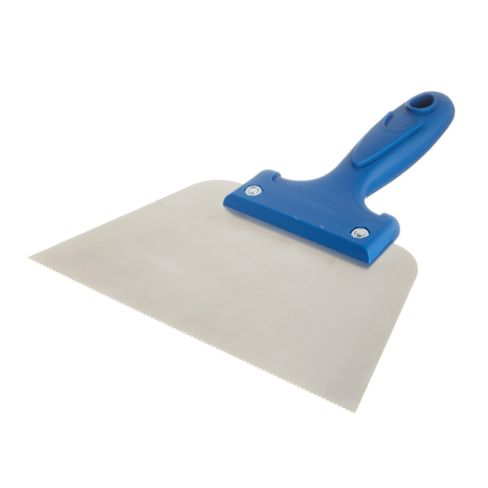 original-11965.jpg Шпатель для клея зубчатый Дельта 180 мм А1 нержавеющая сталь с пластиковой ручкой (10870-А1) — изображение 1