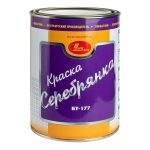 Краска по ржавчине Новбытхим БТ-177 серебристая глянцевая 1 л