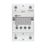 Реле напряжения EKF PROxima (MRV-32A) 230 В 32 А тип AC с дисплеем