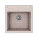 Мойка для кухни Florentina Липси 510 51х51х20 см врезная кварц песочная