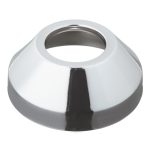 Отражатель декоративный для полотенцесушителя 1" d77 мм высокий хром