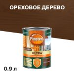 Антисептик Pinotex Ultra декоративный для дерева ореховое дерево 0,9 л