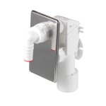 Сифон для стиральной машины Alcadrain скрытого монтажа белый (APS3/AG210321100)