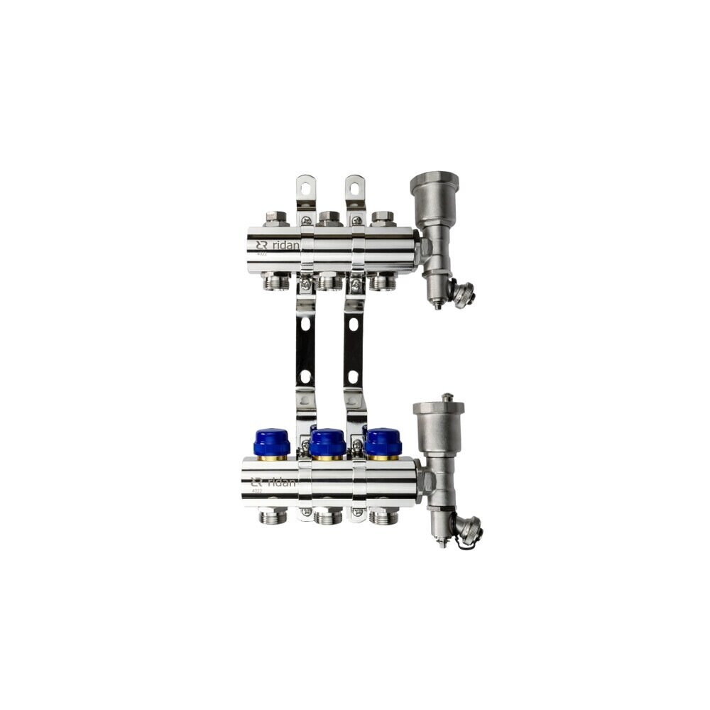 original-12849.jpg Коллекторная группа Ридан FHF-12R 1 ВР(г) х 12 выходов 3/4 НР(ш) ЕК х 1 ВР(г) — изображение 1