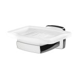 Мыльница для ванной AM.PM Gem с держателем стекло/металл хром (A9034200)