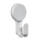 Крючок для ванной Доляна Witlen одинарный самоклеящийся пластик белый (10130828)