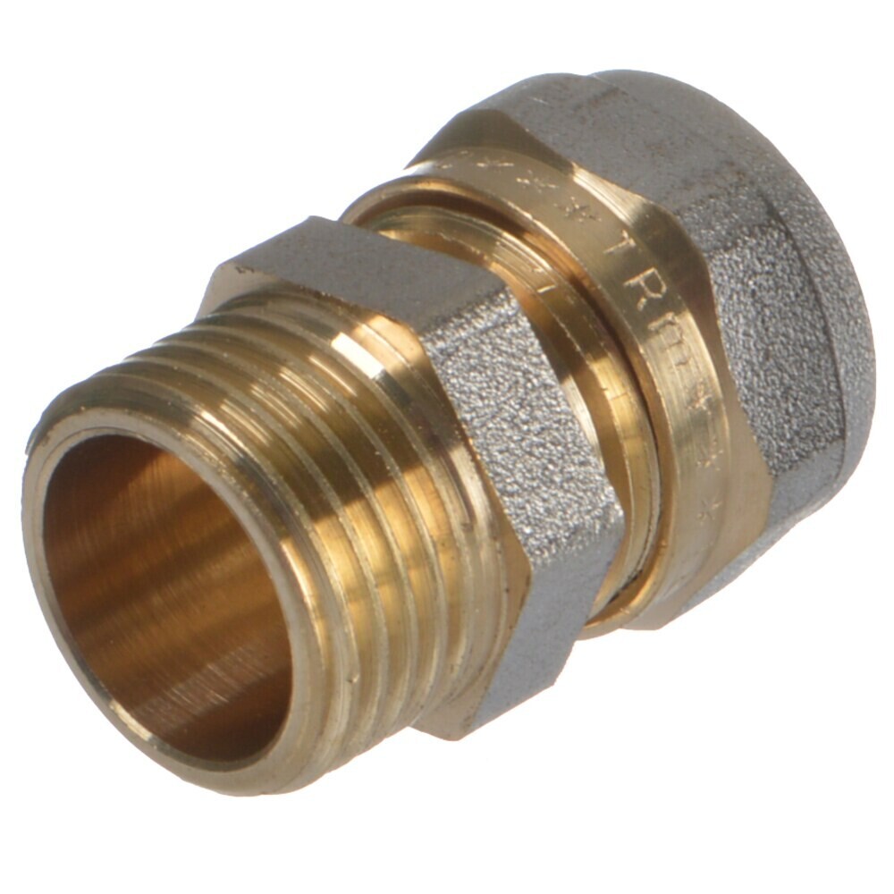 original-13179.jpg Соединитель прямой Terma 20 обж(ц) х 1/2 НР(ш) (35062) — изображение 1