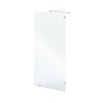 Душевая перегородка Walk in Ulitka хром 100х195 см стекло прозрачное 8 мм (74104040)