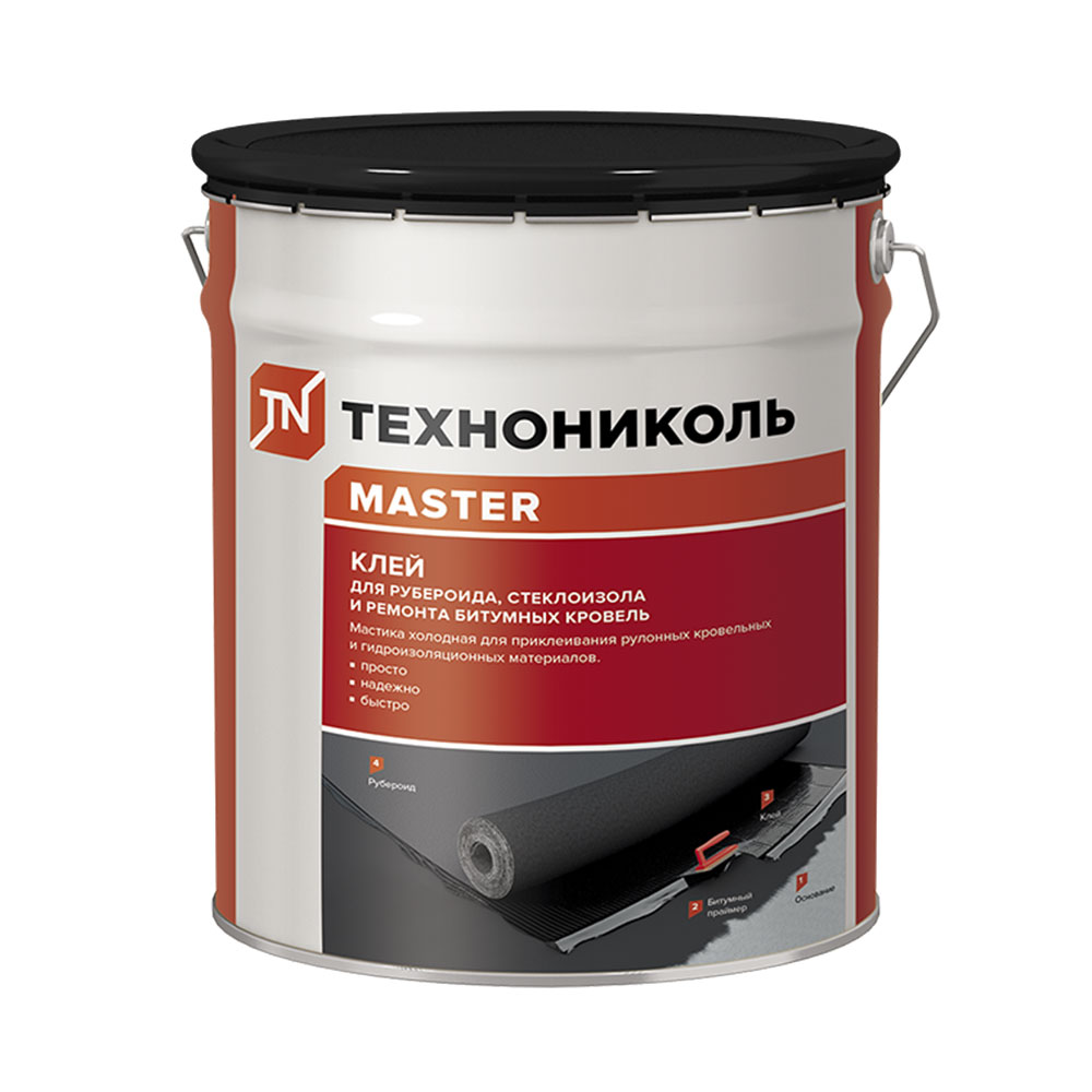 original-13975.jpg Клей для рубероида Технониколь 10 кг — изображение 1