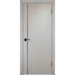 Дверь межкомнатная Милан (Вертикаль) 700х2000 мм финишпленка дуб сантана с декоративной вставкой с замком