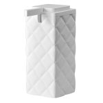 Дозатор для мыла WasserKraft Fulda K-691100 настольный полирезин белый (K-691199)