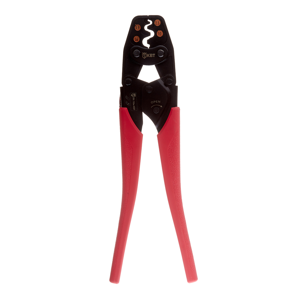 original-14173.jpg Пресс-клещи КВТ ПК-16м для обжима наконечников 2,5-16 кв.мм (78866) — изображение 1