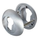 Ключевина Punto ET TL SSC-16 круглая розетка сатинированный хром