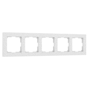Рамка Werkel Hammer пятиместная белая (a052529)