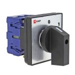 Переключатель кулачковый EKF PROxima ПК-1-12 10А 230 В 2NO IP20 2P черный (pk-1-12-10)