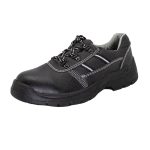 Полуботинки рабочие из искусственной кожи с защитным подноском размер 44 черные Мистраль Аскет (134502)