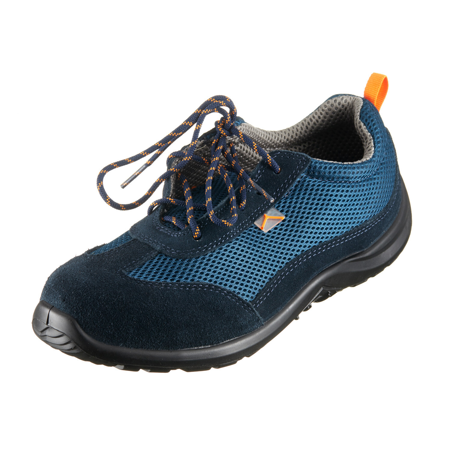 original-14324.jpg Полуботинки мужские замша/полиэстер с защитным подноском размер 41 черный/серый Delta Plus Como (COMOSPBL41) — изображение 1