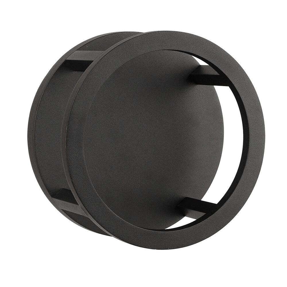 original-14508.jpg Светильник светодиодный садово-парковый настенный Arte Lamp Hassaleh черный 4000К 9 Вт IP65 (A3370AL-1BK) — изображение 1