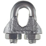 Зажим троса u-образный d5 мм DIN 741 (2 шт.)