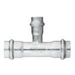 Тройник Valtec (VTi.931.I.221522) 22 х 15 х 22 мм нержавеющая сталь