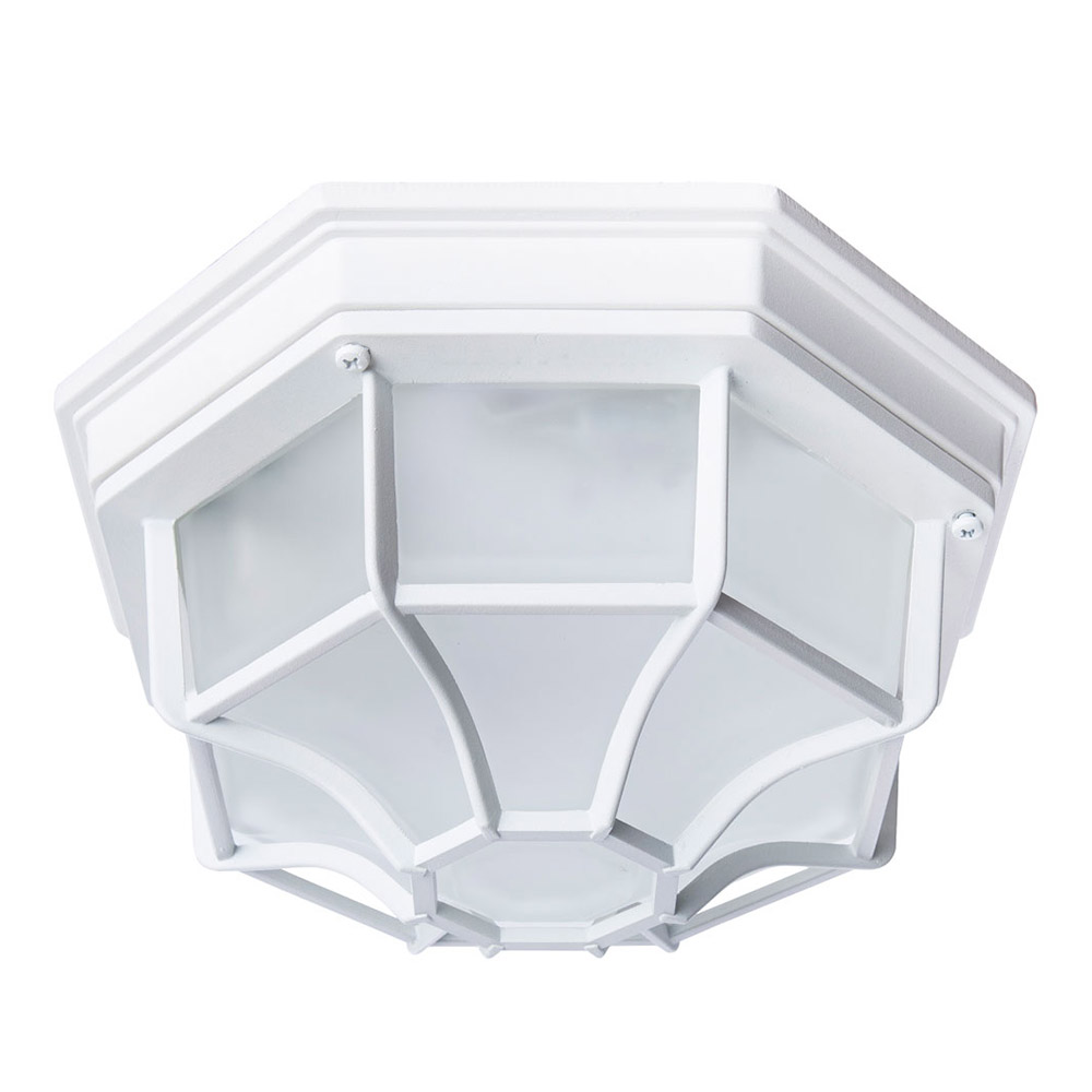 original-14568.jpg Светильник садово-парковый подвесной Arte Lamp Pegasus белый 130 мм E27 100 Вт IP65 (A3100PL-1WH) — изображение 1