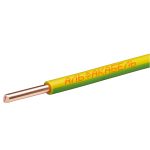 Провод Альфакабель ПуВнг(А)-LS 1х4 желто-зеленый барабан