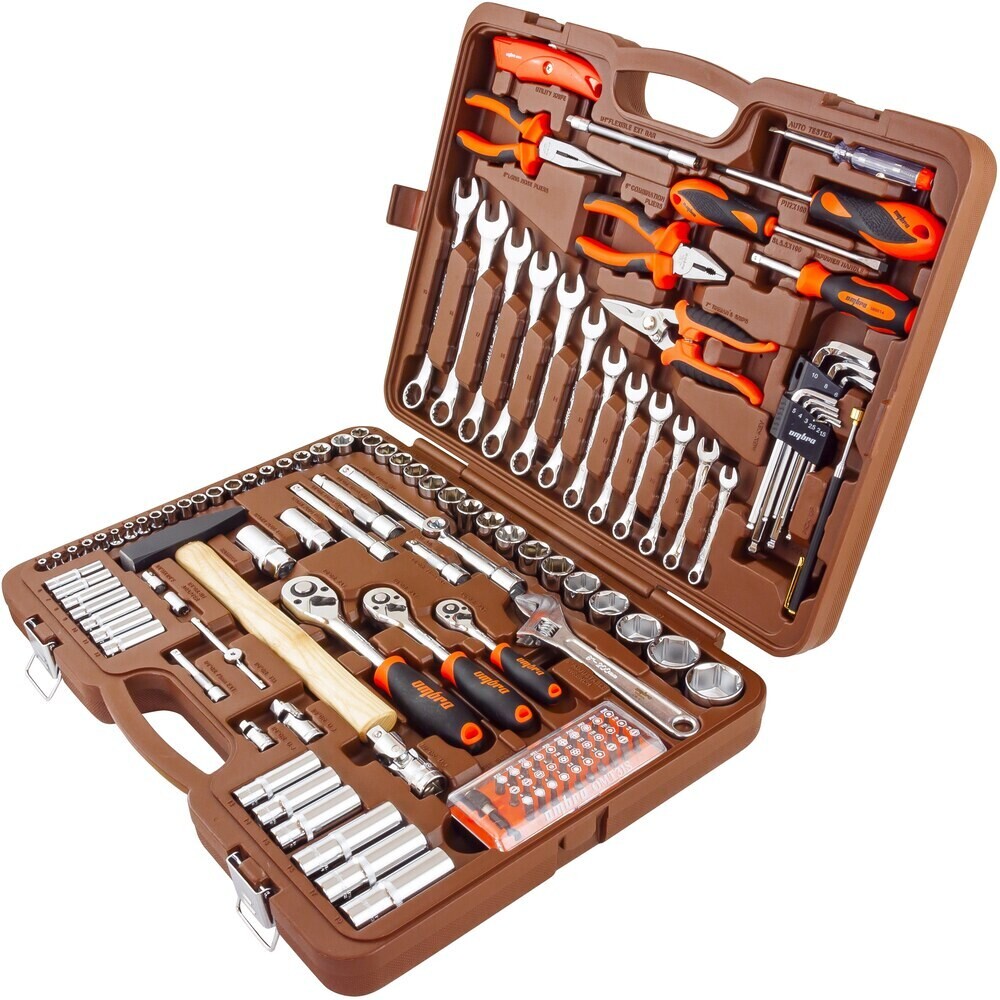 original-1478.jpg Набор инструментов универсальный Ombra (OMT131S) (131 шт.) — изображение 1