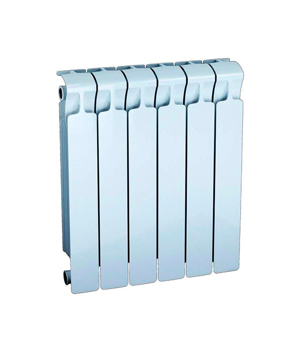 original-1495.jpg Радиатор биметаллический Rifar Monolit 500 мм 6 секций 3/4 боковое подключение белый — изображение 1