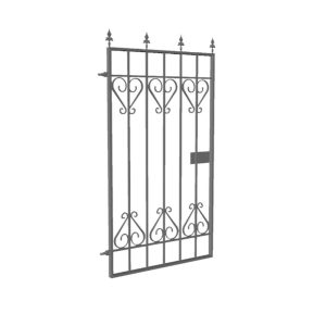 Калитка распашная каркас Стандарт-2 1х2 м черная