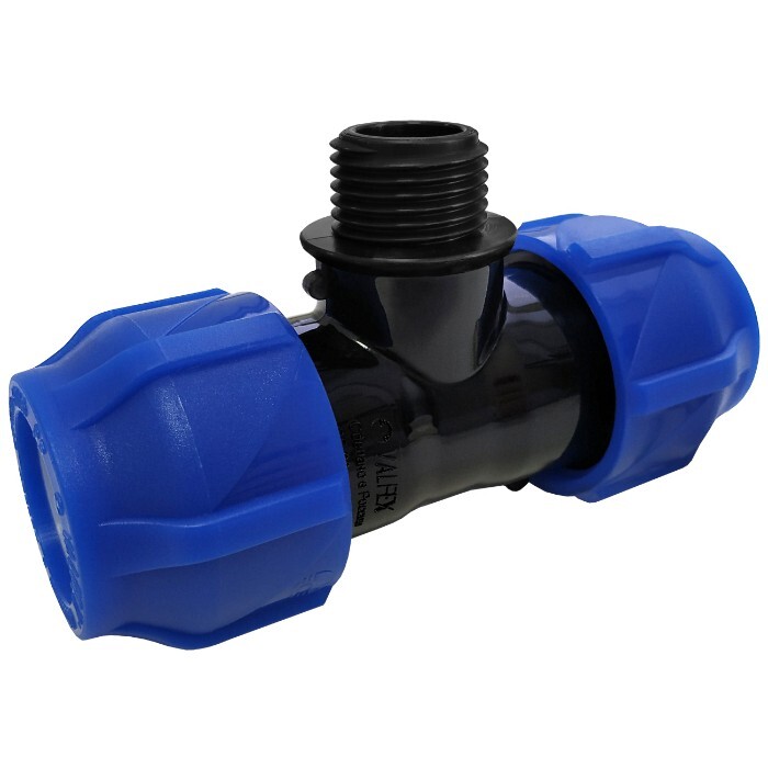 original-15361.jpg Тройник ПНД Valfex компрессионный переходной 32х32х1 НР(ш) — изображение 1