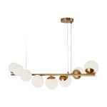 Люстра подвесная Freya Zing E27 480 Вт 26 кв.м (FR5199PL-08BS1)